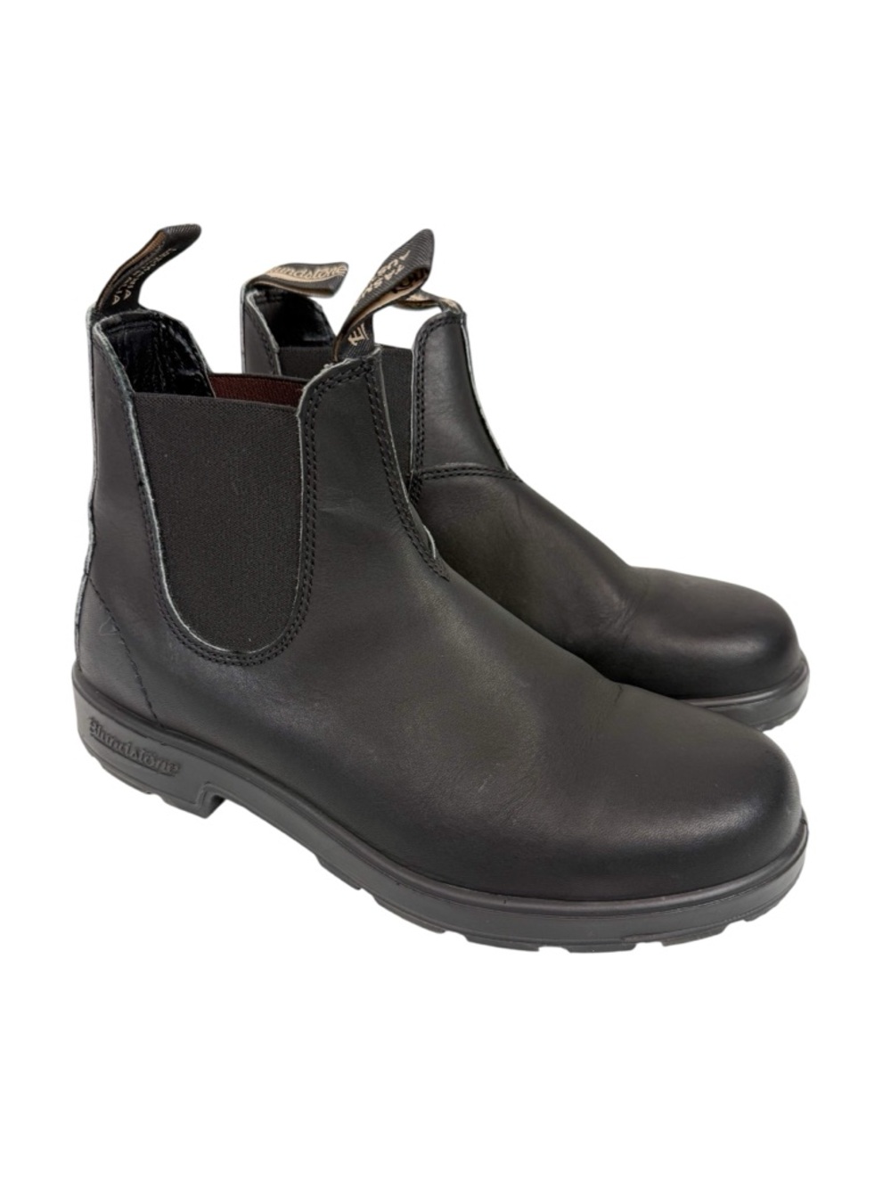 Blundstone Original #510 Black Leather Pull On Chelsea Ankle Boot Mens 9.5